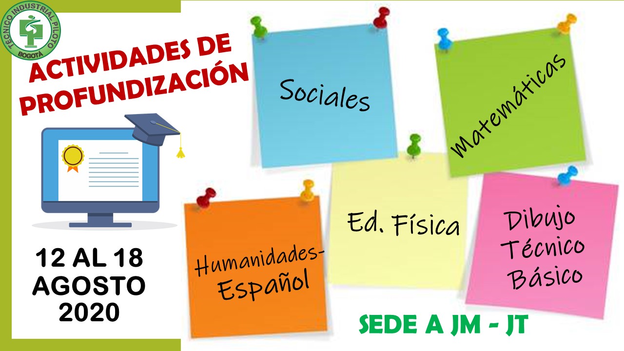 ACTIVIDADES PROFUNDIZACION