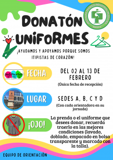 DONATÓN UNIFORMES