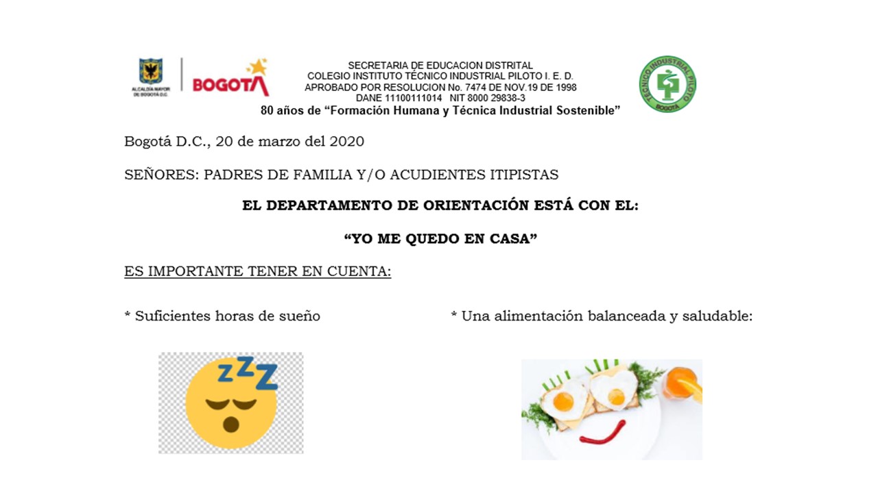 Recomendaciones del manejo de la rutina diara