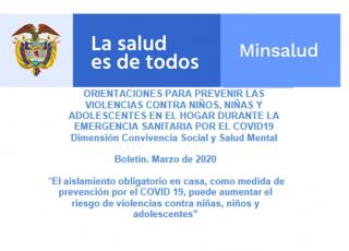 Recomendaciones del Ministerio de Salud para prevenir la violencia contra niños, niñas y adolescentes en el hogar